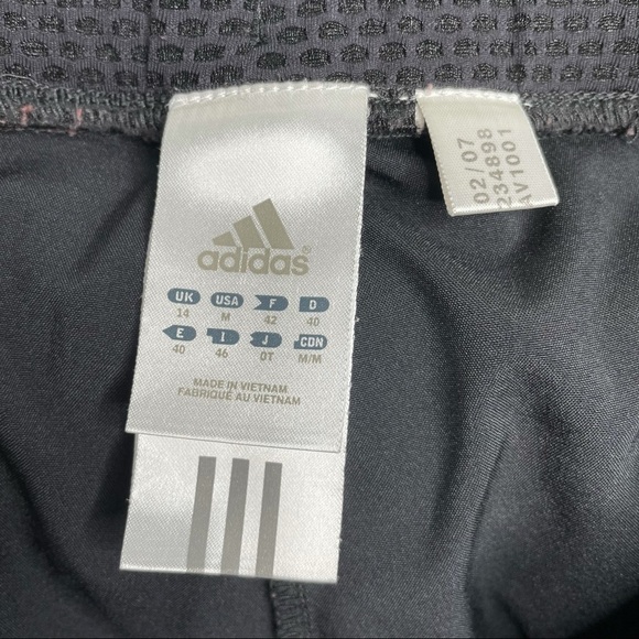 Adidas Athletic Wide Leg Capris Adjustable Cinch Side Panels Drawstring Waist 14 - Picture 9 of 10